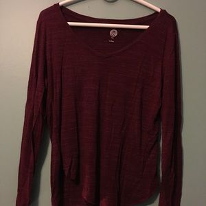 SO long sleeve top sz large